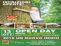 OPEN DAY NIDO "IL CUCCIOLO" - SABATO 13 OTTOBRE ORE 10-12:30